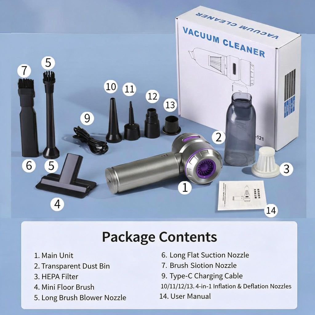 SHENGMEI Handheld Vacuum Cleaner