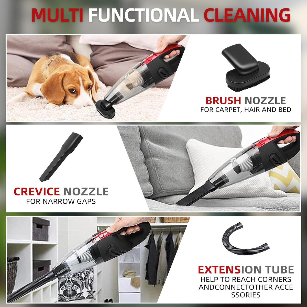 SHENGMEI Handheld Vacuum Cleaner