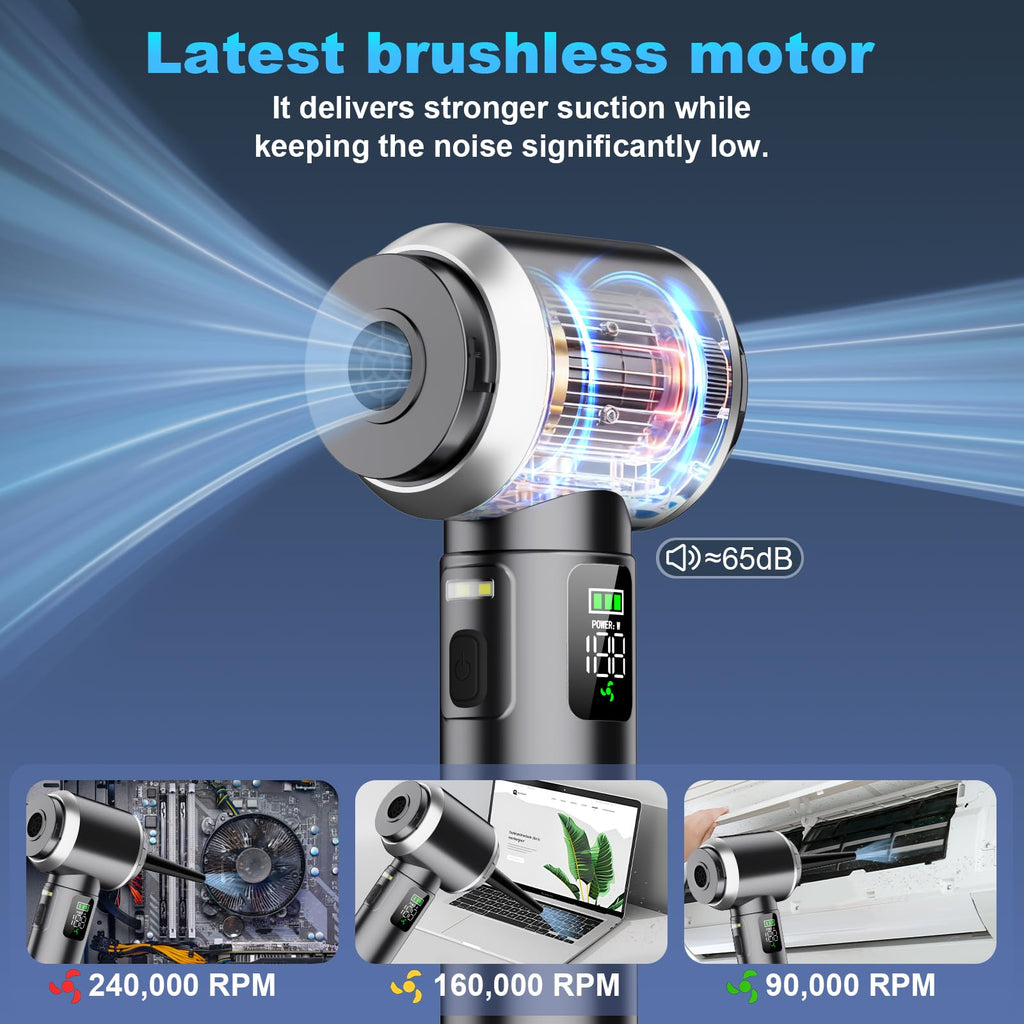 Handheld Vacuum car Cleaner, 28000Pa
