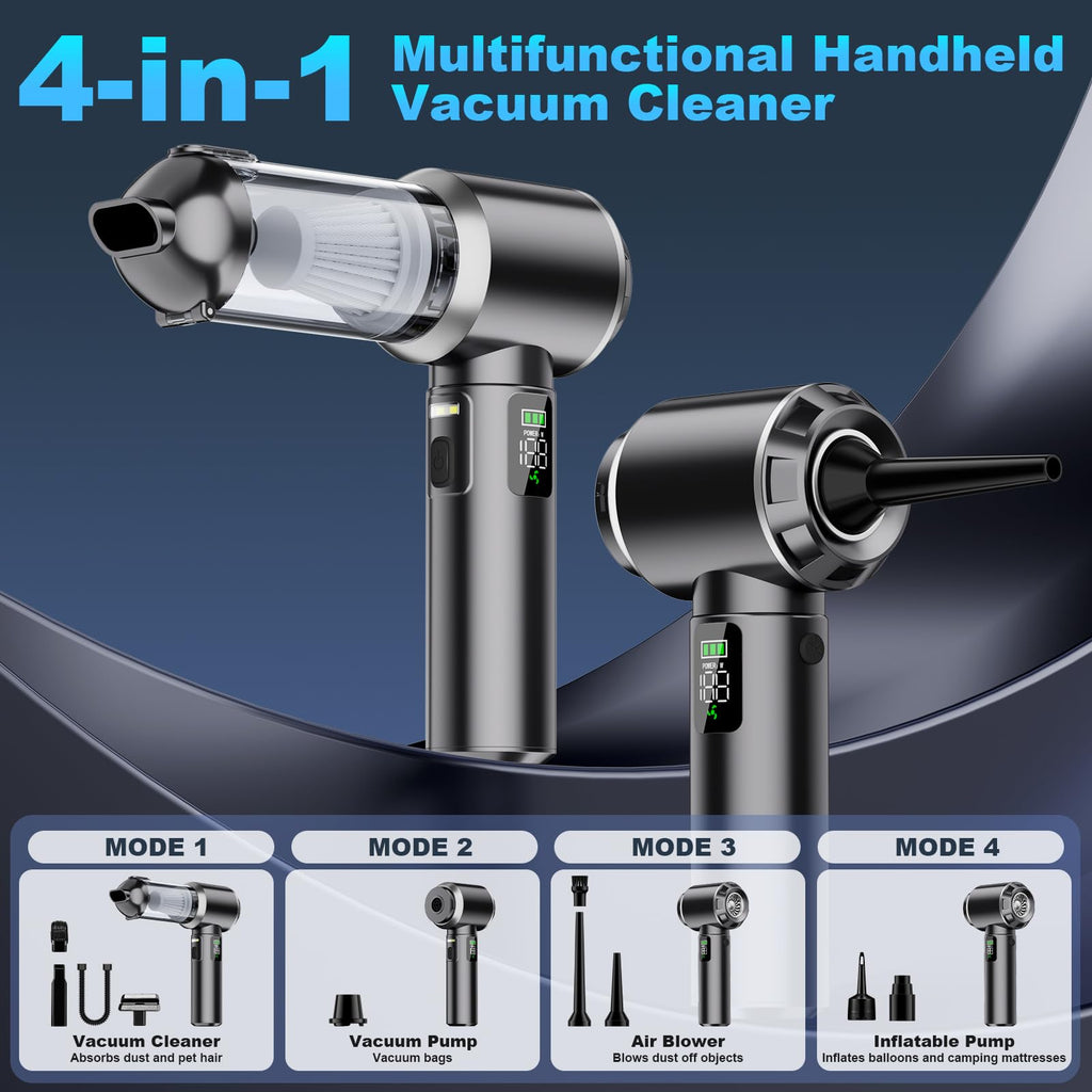 Handheld Vacuum car Cleaner, 28000Pa