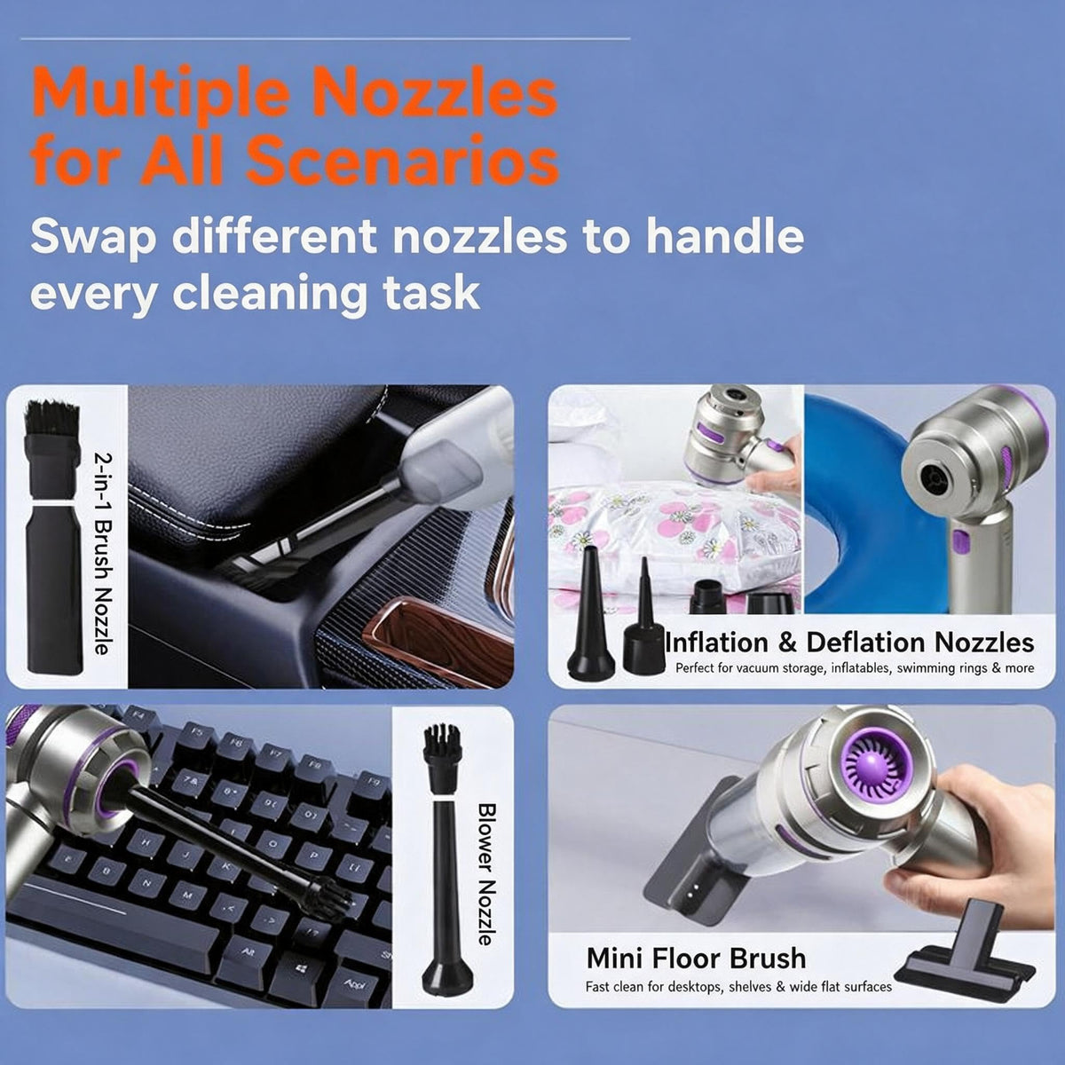 SHENGMEI Handheld Vacuum Cleaner