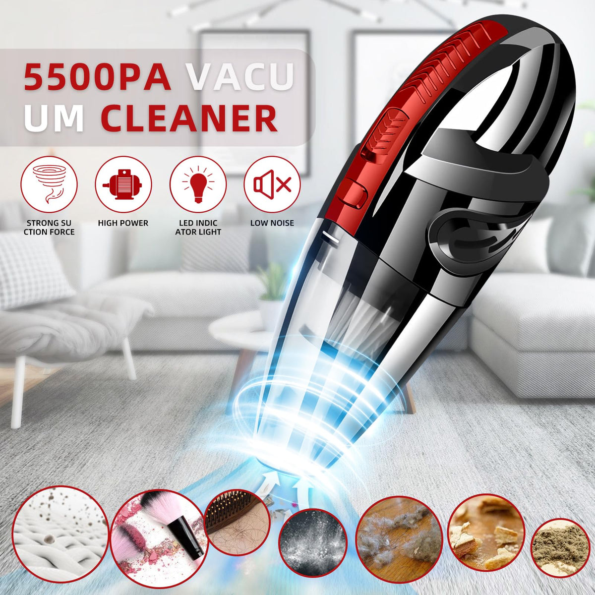 SHENGMEI Handheld Vacuum Cleaner